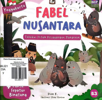 TEKUKUR HITAM KESAYANGAN PANGERAN / YOGYAKARTA / FABEL NUSANTARA