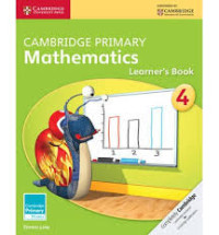 Image of CAMBRIDGE PRIMARY MATHEMATICS LEARNER'S BOOK 4