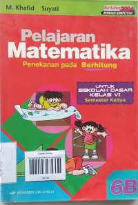 Image of PELAJARAN MATEMATIKA PENEKANAN PADA BERHITUNG 6B