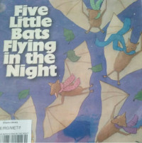 Image of FIVE LITTLE BATS FLYING IN THE NIGHT