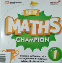 Image of NEW MATHS CHAMPION TEXTBOOK 1