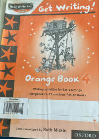 Image of GET WRITING!ORANGE BOOK 4