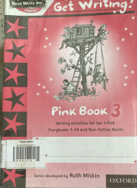 Image of GET WRITING!PINK BOOK 3