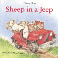 Image of SHEEP IN A JEEP