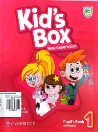 Image of KID'S BOX NEW GENERATION LEVEL 1 PUPIL'S BOOK WITH EBOOK