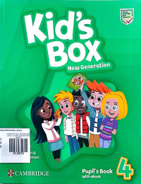 Image of KID'S BOX NEW GENERATION LEVEL 4 PUPIL'S BOOK WITH EBOOK