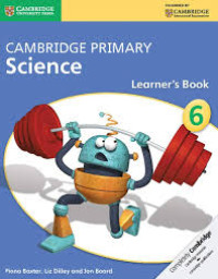 Image of CAMBRIDGE PRIMARY SCIENCE LEARNER'S BOOK 6