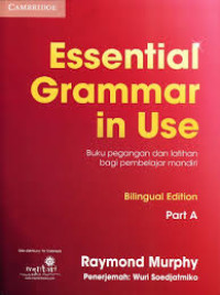 Image of ESSENTIAL GRAMMAR IN USE PART A