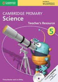 Image of CAMBRIDGE PRIMARY SCIENCE TEACHER'S RESOURCE 5+CD-ROM
