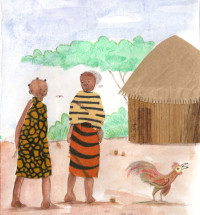 Image of THE ADVENTURES OF MBOZA AND HER ROOSTER /  electronic book